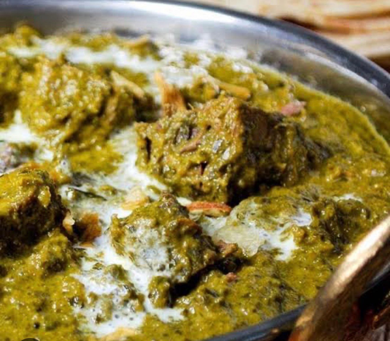 Lamb Boti Saag.