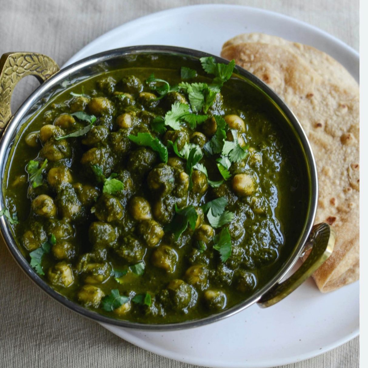 Saag Chole.