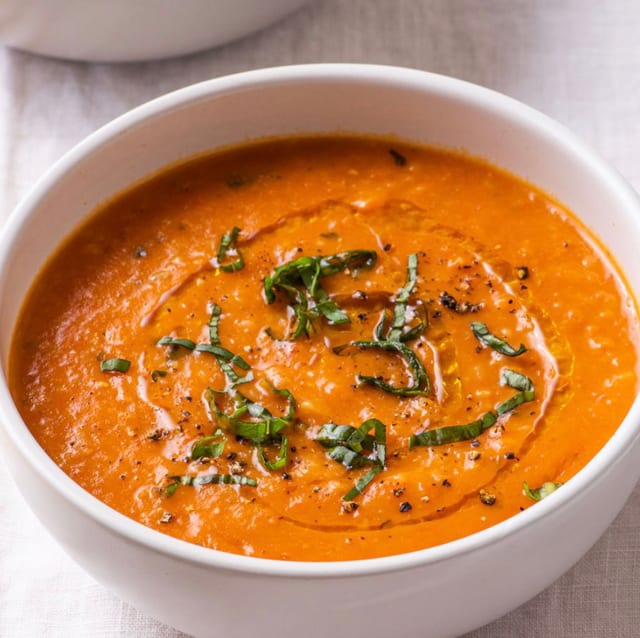 Tomato Coconut Soup.