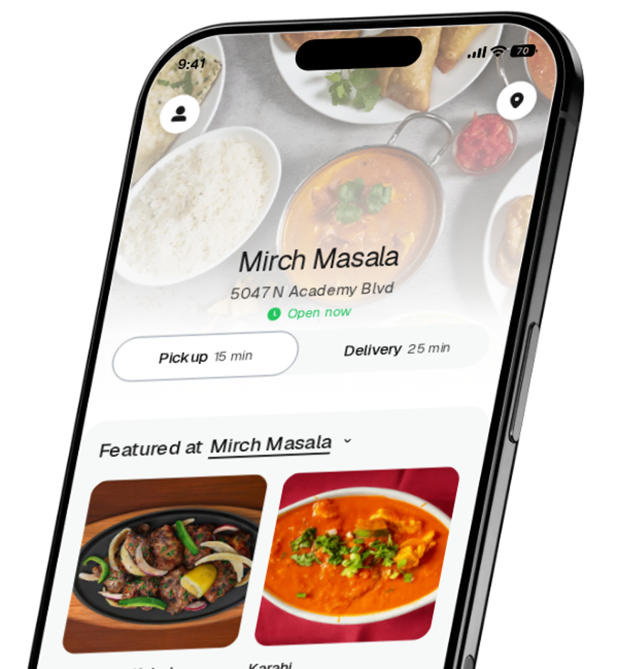 Mirch Masala app preview