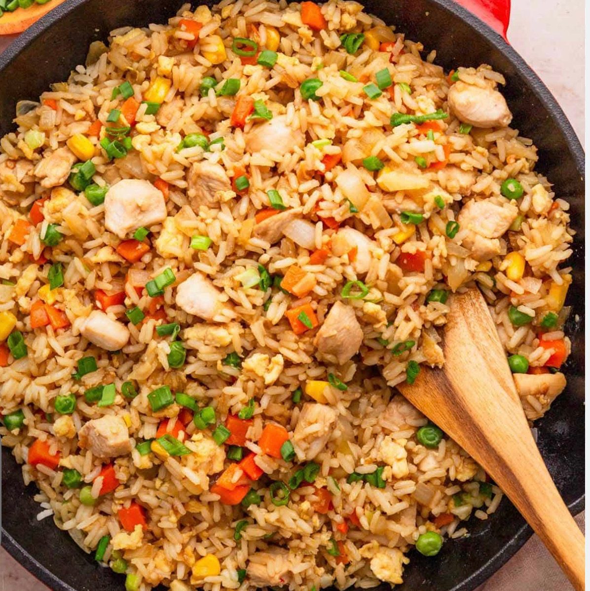 Chicken Fried Rice Biryani.