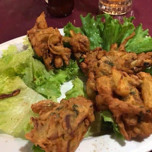 Onion Bhaji.